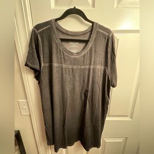 Super soft, short sleeve gray T-shirt